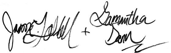 Jason and Sam's Signatures
